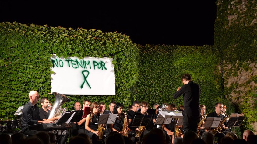 Moment del concert.