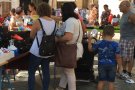 Diumenge 3 de setembre, el carrer i la plaça Major de Montblanc acullen la Fira de la Ganga