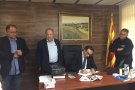 El conseller de Territori i Sostenibilitat, Josep Rull, va visitar Sarral