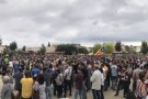 Centenars de persones i tractors es concentren en solidaritat per la repressió viscuda a Sarral