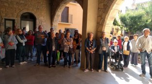 Concentració a Vimbodí i Poblet