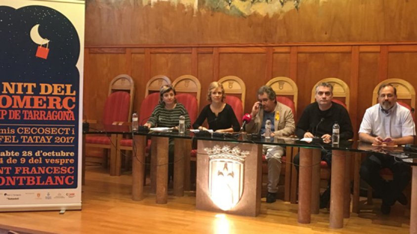 Presentació a l'Ajuntament de Montblanc aquest dilluns 23 d'octubre