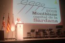 Montblanc es presenta com a Capital de la Sardana 2018
