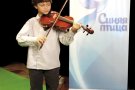 El jove violinista montblanquí ‘Sasha’ oferirà un concert en benefici del menjador social La Taulada de Valls