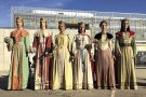 Els gegants antics de l’Espluga es troben amb els seus germans d’El Ingenio