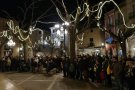 Concentracions a la Conca de Barberà pels dos mesos de presó dels Jordis