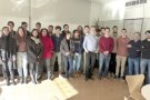Un grup d’estudiants d’arquitectura visita el Centre de Dia i Casal de Gent Gran de Blancafort