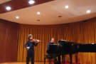 El jove violinista Alexandre Amorós es presenta al públic de l’Espluga de Francolí
