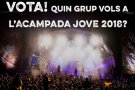 L'Acampada Jove proposa una enquesta per escollir els grups que hi han d'actuar enguany