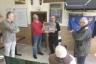 Una representació de l’Agrupació Barça Jugadors visita Montblanc