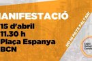 Conca de Barberà per la Independència organitza busos per a la manifestació del 15 d'abril a Barcelona