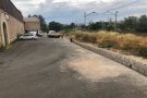 Construcció d’un mur a l’aparcament de l’Oficina de Turisme de Montblanc