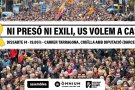 L’ANC Conca de Barberà participarà a la manifestació del 14 de juliol per exigir la llibertat dels presos polítics i el retorn en llibertat de totes les persones represaliades