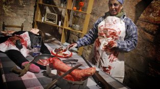 Els Dimonis de Montblanc han organitzat un nou passatge del terror