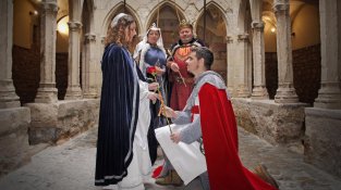 Montblanc ja té el Sant Jordi i la Princesa d'aquest 2019