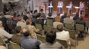 Primer i únic debat electoral a l'alcaldia de Montblanc