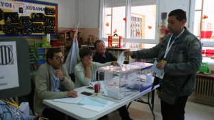 Els candidats de l'Espluga de Francolí també han votat