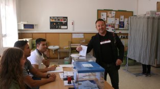 Els candidats de l'Espluga de Francolí també han votat