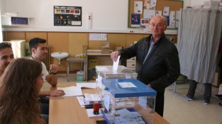 Els candidats de l'Espluga de Francolí també han votat