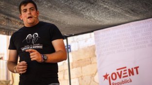 Pau Morales: “Davant de la sentència que vindrà el jovent hem de seguir lluitant, que ningú es rendeixi i que ningú s’aturi”