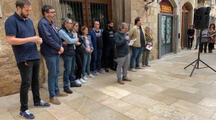 Montblanc es concentra en contra de la sentència