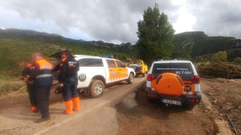 Treball sense descans entre Vilaverd i la Riba per a trobar els quatre desapareguts