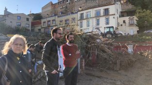 Roger Torrent ha visitat aquest matí, l'Espluga de Francolí