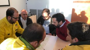 Roger Torrent ha visitat aquest matí, l'Espluga de Francolí