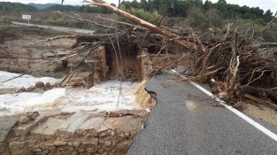 Vimbodí i Poblet fa una crida a les persones que vulguin ajudar en les tasques de neteja dels efectes de la riuadaa
