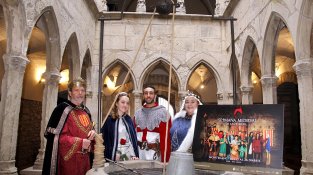 Ussama Cantillo i Ana  Navarro escollits com a nous Sant Jordi i Princesa de la 33a Setmana Medieval 