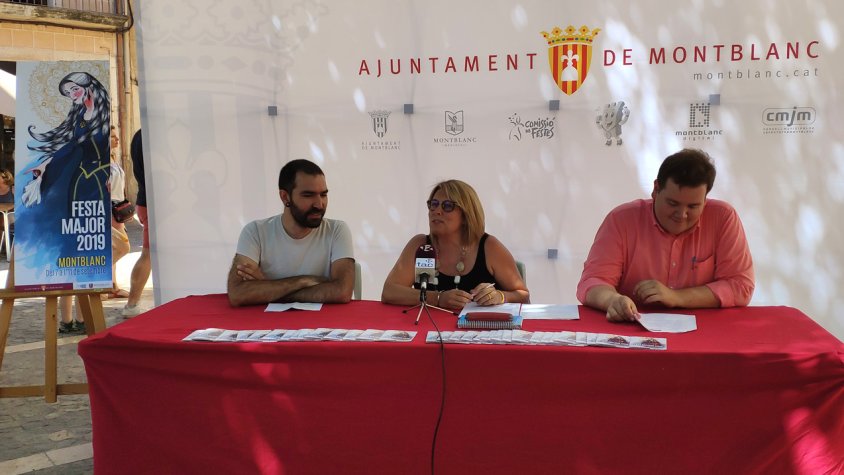 Presentació del programa d'actes de la Festa Major 2019 a Montblanc