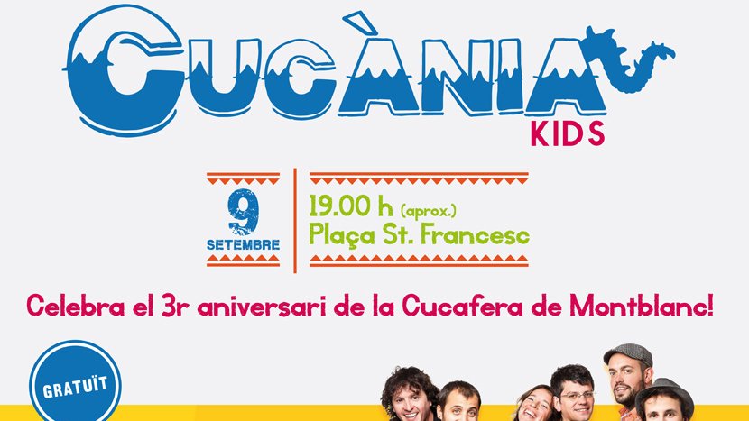 Pirat’s Sound Sistema i El Pot Petit caps de cartell de Cucània i Cucània Kids