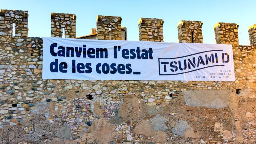 El Tsunami Democràtic ha arribat a la Conca de Barberà
