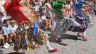 El Seguici Popular fa esclatar de festa la plaça Major de Montblanc