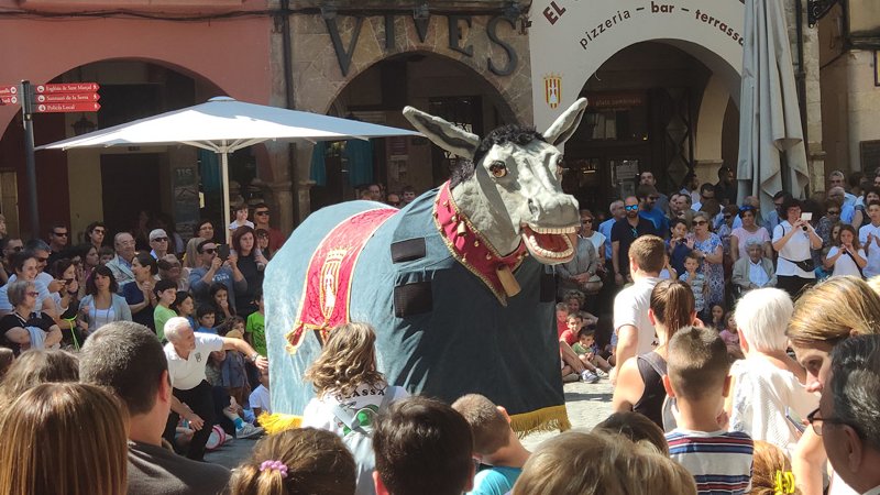 Montblanc encara un animat final de la seva Festa Major 