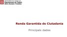 S'inicia la tercera fase d'implementació de la Renda Garantida de Ciutadania: puja de nou l'import de la prestació i el llindar d'accés