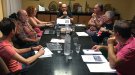 Primera visita de la Coordinadora de Pastorets a l'Espluga de Francolí com a seu del IV Congrés de Pastorets de Catalunya