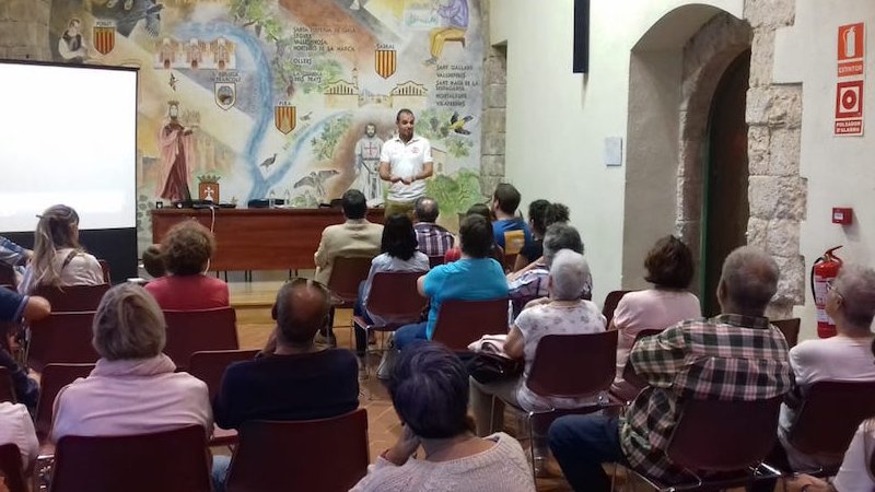 Open Arms explica a Montblanc la seva tasca humanitària al mar