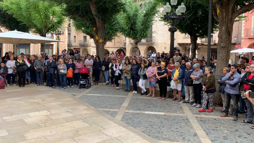Montblanc es concentra en contra de la sentència