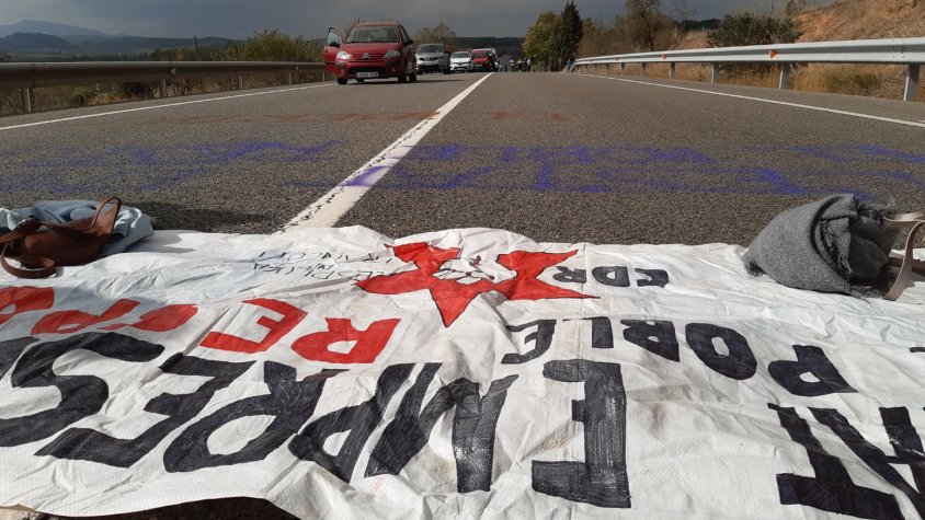 Talls de carretera a la Conca en resposta de la sentència