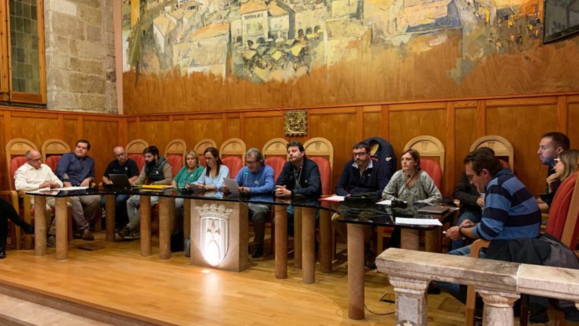 Imatge del plenari d'aquest dimecres 16 d'octubre