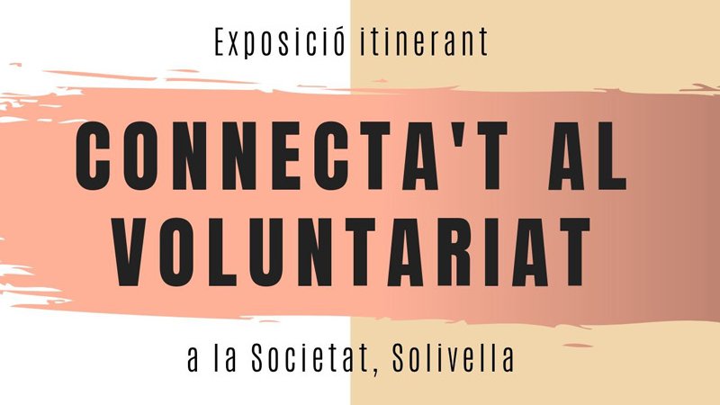 Taula rodona sobre Voluntariat a la Conca, el proper dia 22 d'octubre