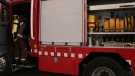 Accident d'un camió a l'N-240, al terme de l'Espluga de Francolí