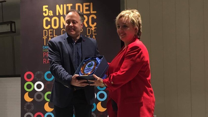 La Nit del Comerç del Camp de Tarragona premia a Jaume Vila Vives per la seva trajectòria