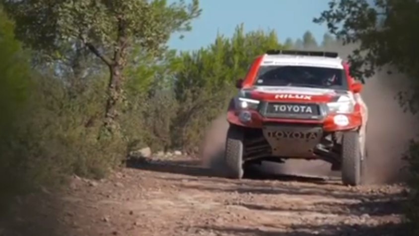Fernando Alonso s'entrena pel Dakar a la Conca