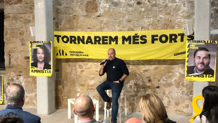 Esquerra realitza el seu acte de campanya electoral a la Conca de Barberà