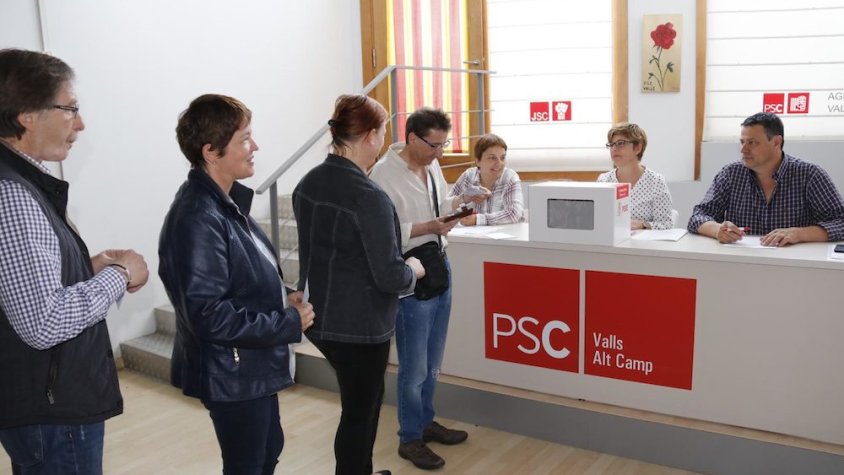 Els militants del PSC de l’Alt Camp i Conca es pronunciaran sobre el preacord amb Podemos
