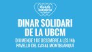 La UBCM organitza un dinar en solidaritat amb els afectats per les riuades del riu Francolí