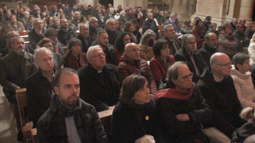 Poblet s'omple de solidaritat amb el concert solidari i un programa de luxe amb presència del molt Honorable Quim Torra.