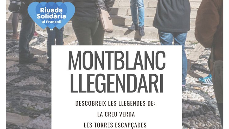 Durant la Riuada Solidària els Guies de Montblanc proposen Montblanc llegendari, una visita singular al patrimoni immaterial